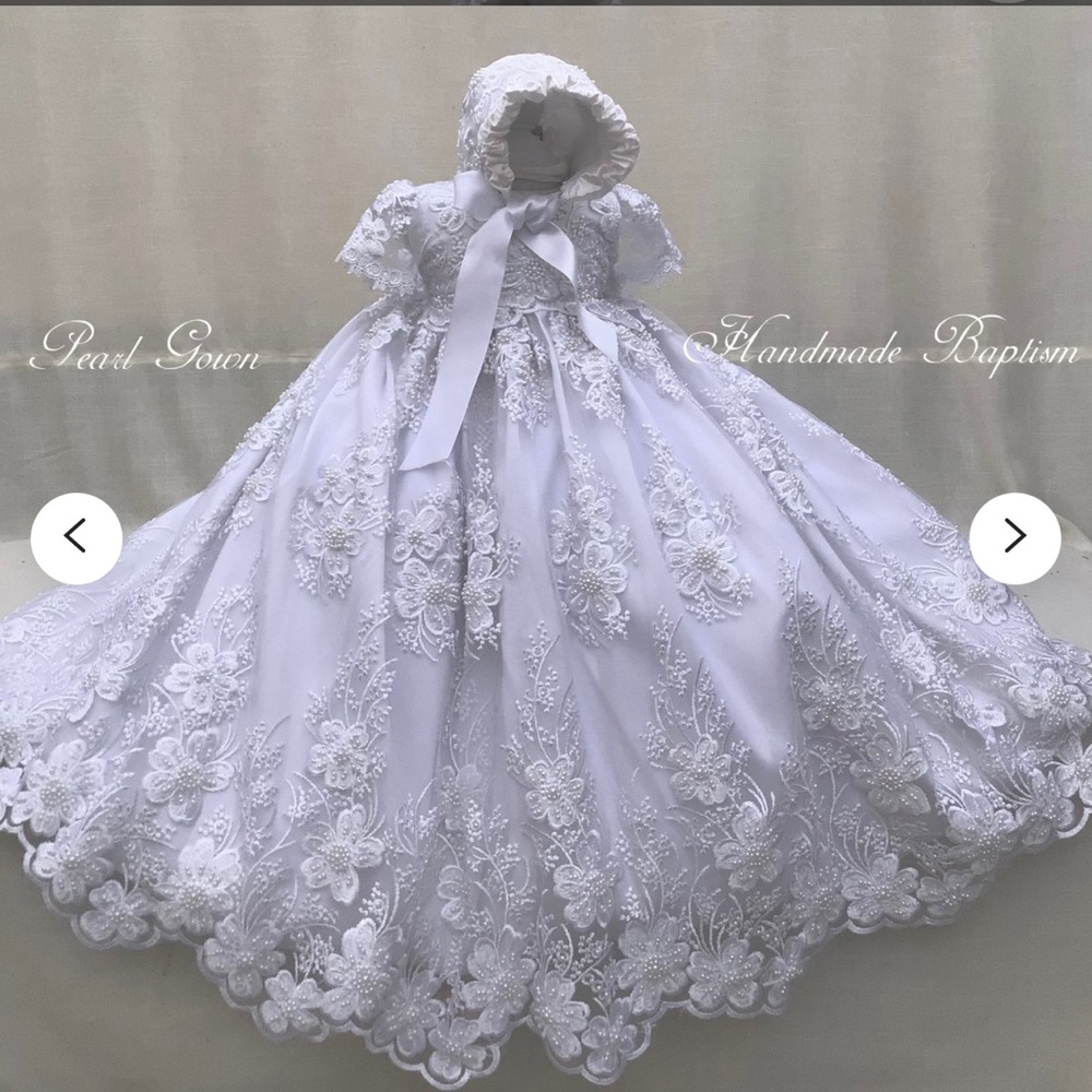 Beautiful baptism gown! Worn once!